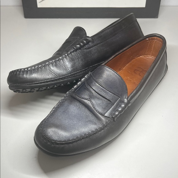 Allen Edmonds Other - Allen Edmonds Black Men's Leather Penny Loafers Size US 12D